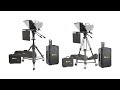 complete your studio setup with ikan s turnkey kits tripod teleprompter and dolly included