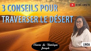 3 CONSEILS pour TRAVERSER le DÉSERT