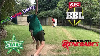 Melbourne Derby! Stars vs Renegades | Backyard BBL