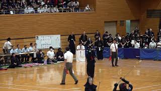 【女子団体戦・予選C】西陵×宮崎日大【第70回全九州高等学校剣道競技大会】1梅原×園田・2川上×荒巻・3中江×星野・4伊藤×白川・5山浦未×石島【令和5年2023年6月30日～7月2日・熊本】