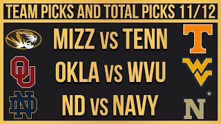FREE College Football Picks Today 11/12/22 NCAAF Week 11 Betting Picks and Predictions