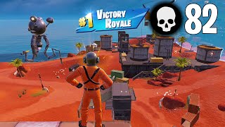 82 Elimination Solo vs Squads Wins (Fortnite Chapter 5 Season 3 Ps4 Controller Gameplay)