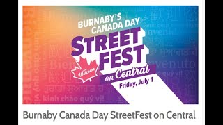 Canada Day Celebration in Burnaby (2022.7.1  加拿大國慶日在本拿比市的慶祝活動)