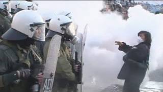 Athens: protesters clash with police