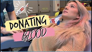 DONATING BLOOD FOR THE FIRST TIME! | everything you need to know... | LeahGrace