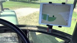 OnTrak by Agricision guidance system test - USA