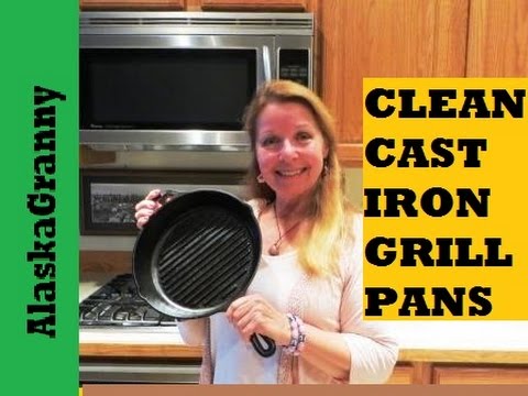 How To Clean Cast Iron Grill Pan With Stuck On Food How To Clean Cast Iron Grill Pan With Stuck On Food