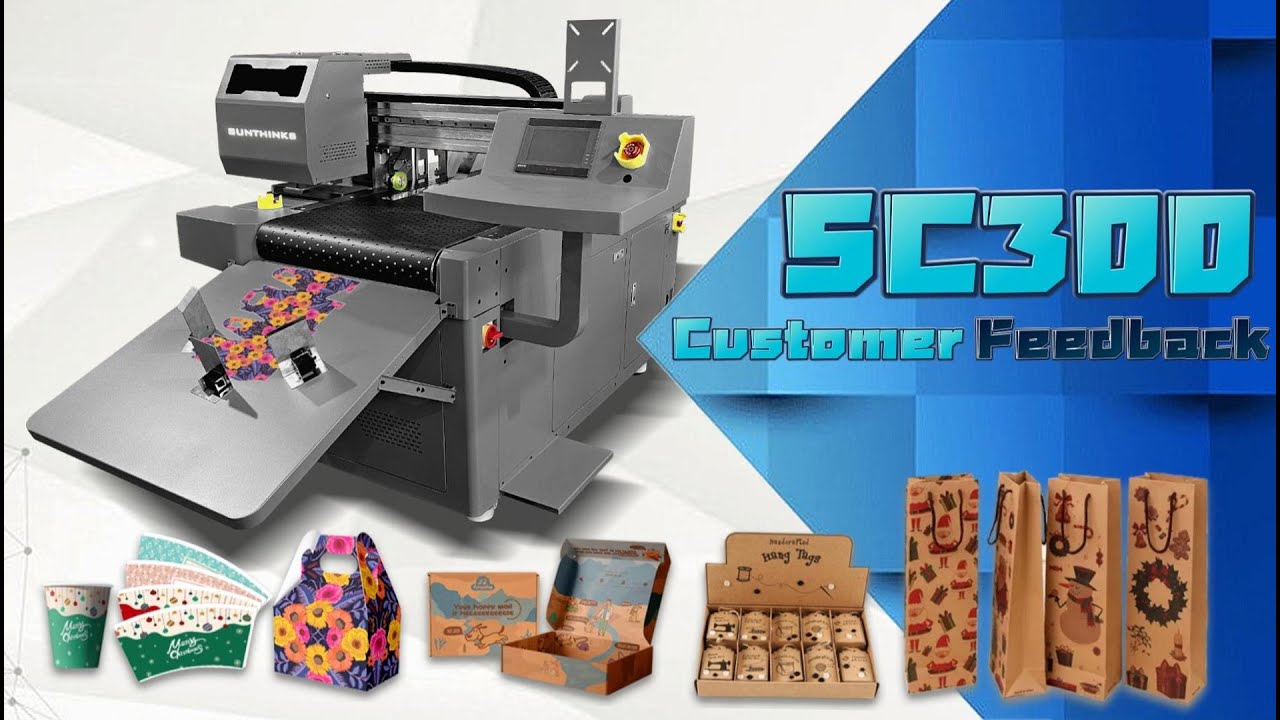 Customer Feedback Video About Sunthinks Sc300 Digital Single Pass