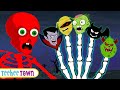 Colorful Funny Skeleton Haunted Song + More Spooky Scary Skeleton Songs By Teehee Town