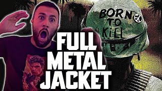 Full Metal Jacket (1987) MOVIE REACTION!! *FIRST TIME WATCHING*
