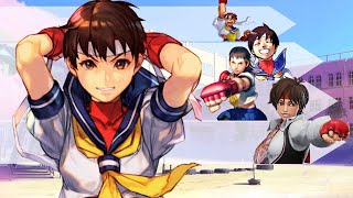 The Evolution of Street Fighter's Sakura Kasugano