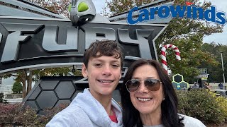 Carowinds vlog! ft. Camp snoopy construction update!