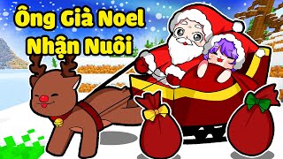 NABEE EM BÉ ĐƯỢC ÔNG GIÀ NOEL NHẬN NUÔI VÀ MÓN QUÀ SIÊU TO KHỔNG LỒ TRONG MINECRAFT 🎅🎁🎄