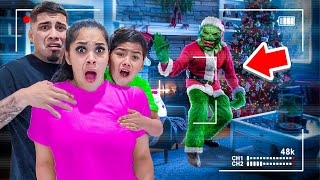 The GRINCH Showed Up To Our House At 3AM! *security footage*