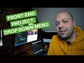 Front-end Project: Drop-down menu [HTML/CSS]