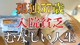 【入院費公開】大腸憩室炎で緊急入院の孤独な男【老後の保険と備え】