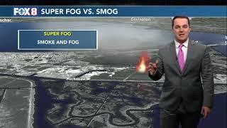 How does superfog form, and what makes it linger?