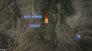 Wood Springs Two Fire in Arizona grows to over 300 acres, evacuations in effect