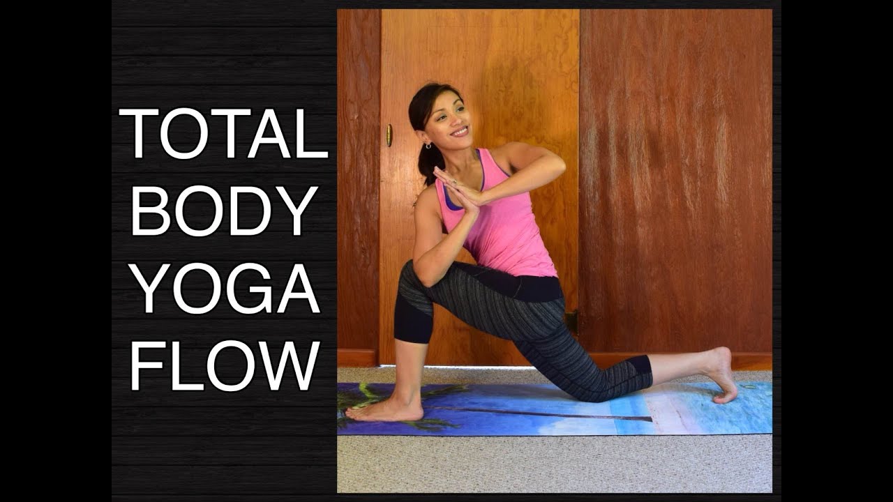 30 Minute Total Body Vinyasa Flow Yoga Class - YouTube