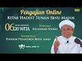 PENGAJIAN KITAB HADITS SUNAN IBNU MAJAH OLEH KH.AKHMAD SYUKRI SELASA 26 NOVEMBER 2024.