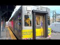 ⁴ᴷ⁶⁰ pm rush hour diesel lirr trains at hunterspoint avenue