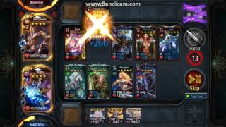 Deck Heroes Explore map 14-8 Hard (secret dungeon unlock) beated by lvl 71