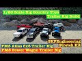 SCX24 Trailer Rig Build. 1/20 Big Country Toys/FMS Atlas 6x6/FMS Power Wagon.