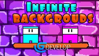 Gdevelop: How to MAKE Gorgeous INFINITE BACKGROUNDS