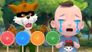 Wolf Finger Family | Twinkle Twinkle Little Star + more Nursery Rhymes | Kindergarten | LimeAndToys
