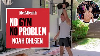 Noah Ohlsen's AMRAP Full-Body Dumbbell Home Workout | No Gym No Problem | Men's Health UK