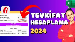 Tevkifat Hesaplama - Excel  2024