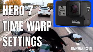 GOPRO HERO 7 TIMEWARP (x5 vs x10 vs x15, vs x30)