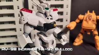 Moderoid AV-98 Ingram \u0026 Bulldog from Patlabor Review; Mecha Mage