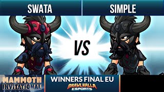 Swata vs Simple - Winners Final - Mammoth Invitational 2021 - EU 1v1