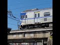 1101127臺中清水西寧社區陸橋emu 600區間車呼嘯而過