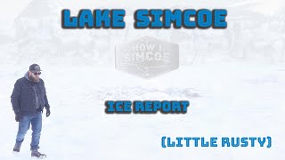 Lake Simcoe ice report 2025