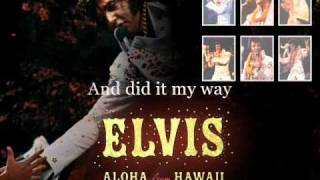 Elvis Presley My Way 1973, Aloha From Hawaii Instrumental With Lyrics