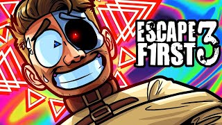 Escape First Funny Moments - Brian Goes Crazy Over Triangles!