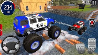 Juegos De Carros Police Monster Truck Impossible Driver Car Extreme Racing For Android Mud Gameplay