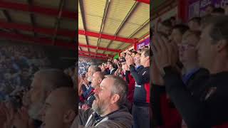 Dean Court prepares for Premier League Football as stadium announcer goes around the stands #afcb