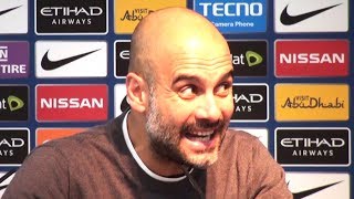 Manchester City 5-1 Leicester City - Pep Guardiola Post Match Press Conference - Embargo Extras