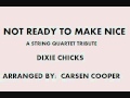 Not Ready to Make Nice - A String Quartet Tribute (Dixie Chicks)