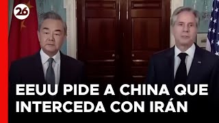 MEDIO ORIENTE | EEUU le exige a China que interceda en el conflicto entre Irán e Israel