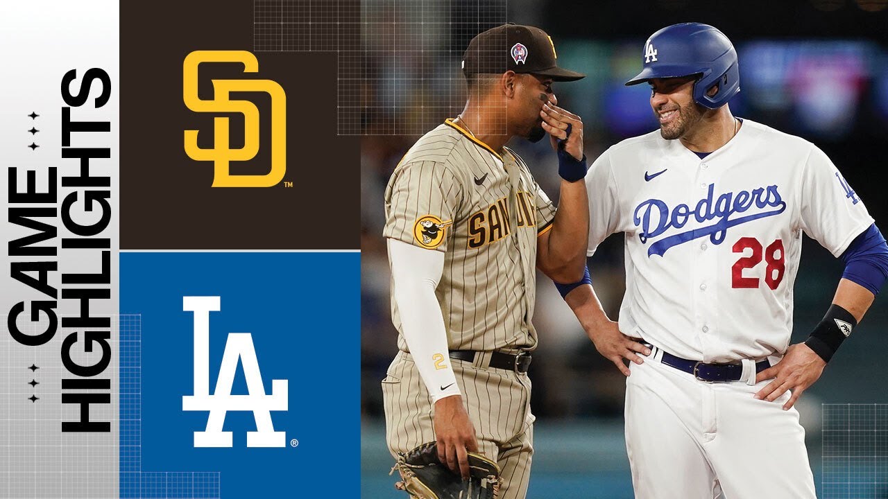 Padres Vs. Dodgers Game Highlights (9/11/23) | MLB Highlights - YouTube