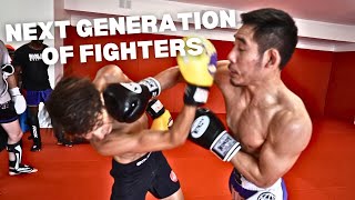 Sparring the Next Generation of Upcoming Talented Fighters