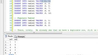 Insert Non-duplicate Rows