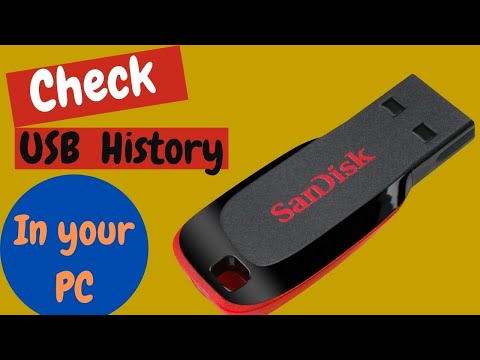 How to Check USB history in your PC