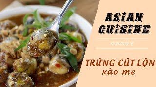 Cách làm Trứng cút lộn xào me - Cooky TV