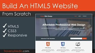 Build An HTML5 Website With A Responsive Layout