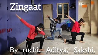 Zingaat hindi | dhadak | dance cover by ruchi aditya sakshi